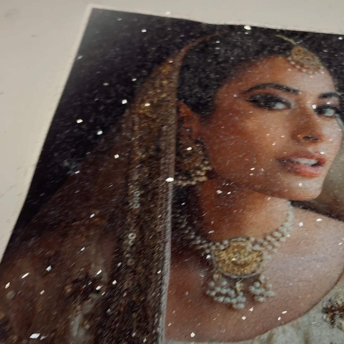 DazzlePrint Ultra Sparkle Fully Encrusted Glitter Photo Art Print
