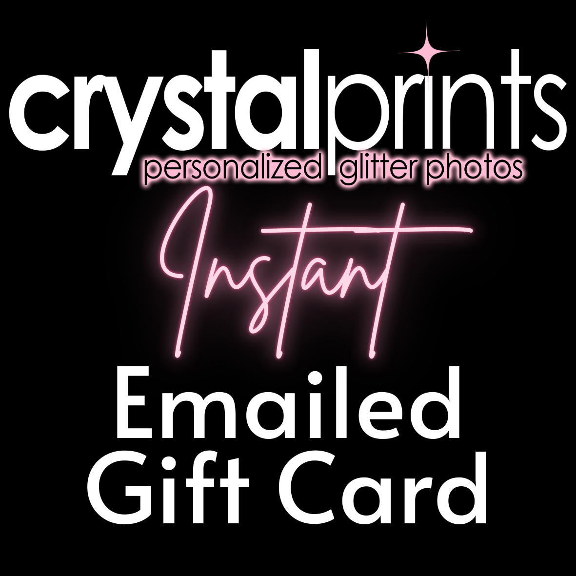 CrystalPrints eGiftCard