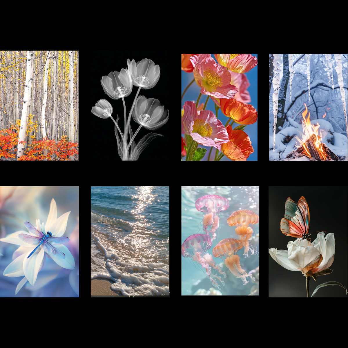 Themed 5x7 Glitter Kit Photo Packs