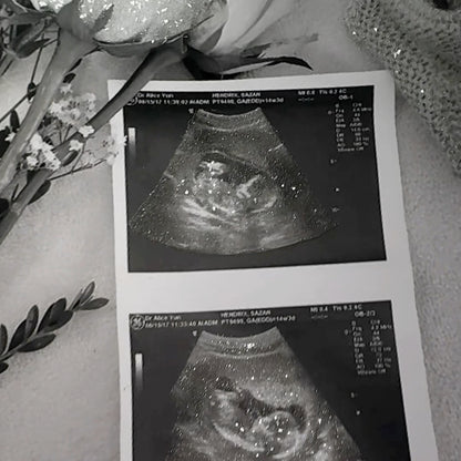 Signature Sparkling Glitter Photo Keepsake