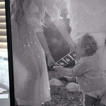 Signature Sparkling Glitter Photo Keepsake