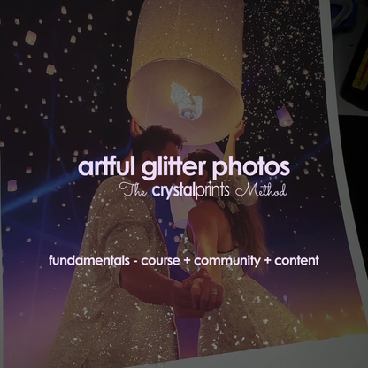 Artful Glitter Photos Online Course | Fundamentals Enhanced