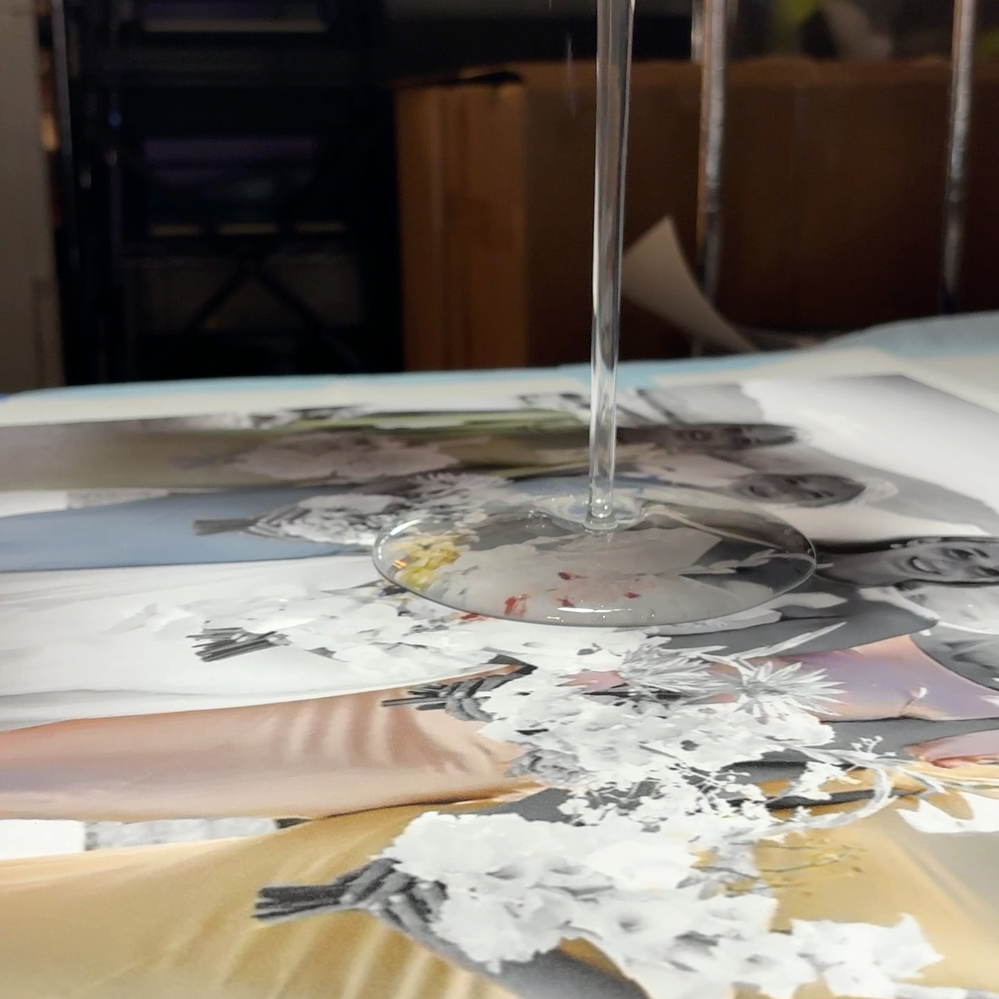 DiamondLuxe Glass Glitter & Resin Photo Art Print