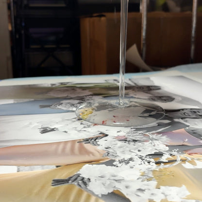DiamondLuxe Glass Glitter & Resin Photo Art Print