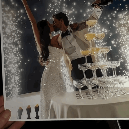 Signature Sparkling Glitter Photo Keepsake