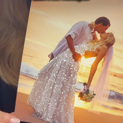 Signature Sparkling Glitter Photo Keepsake