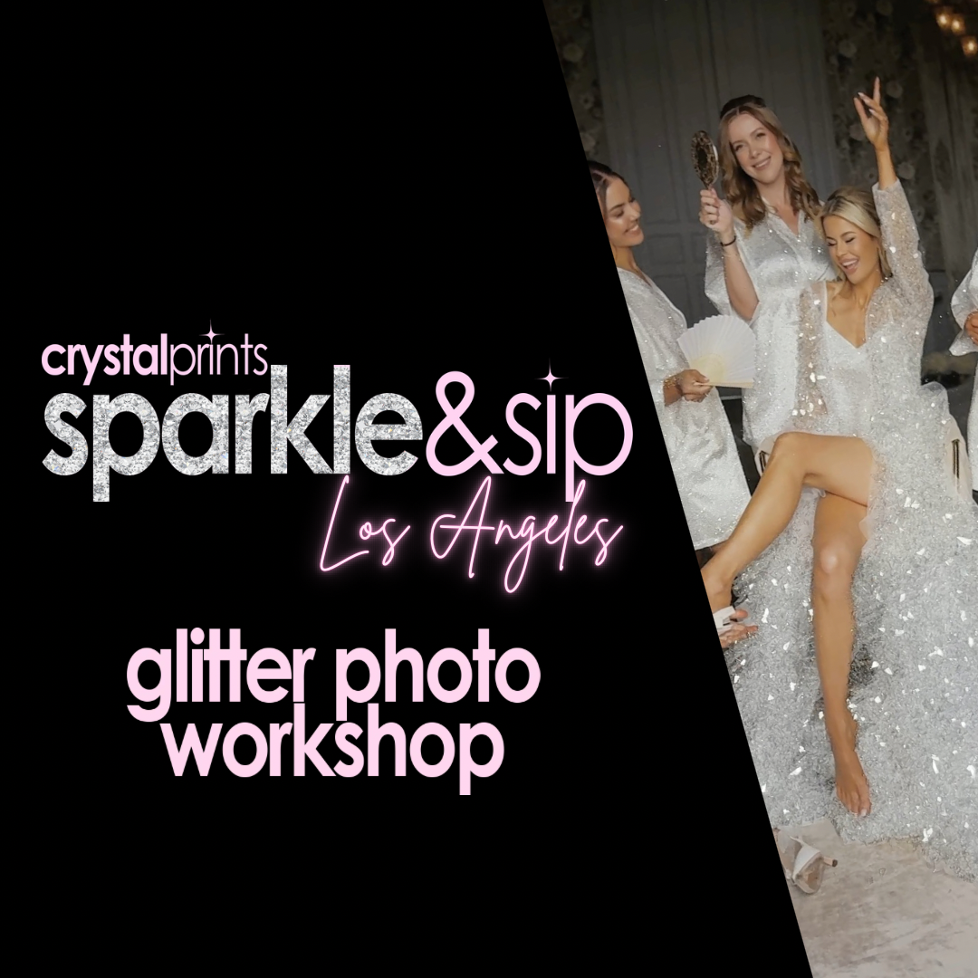 Sparkle & Sip Glitter Pre-Holiday Workshop LA October 11