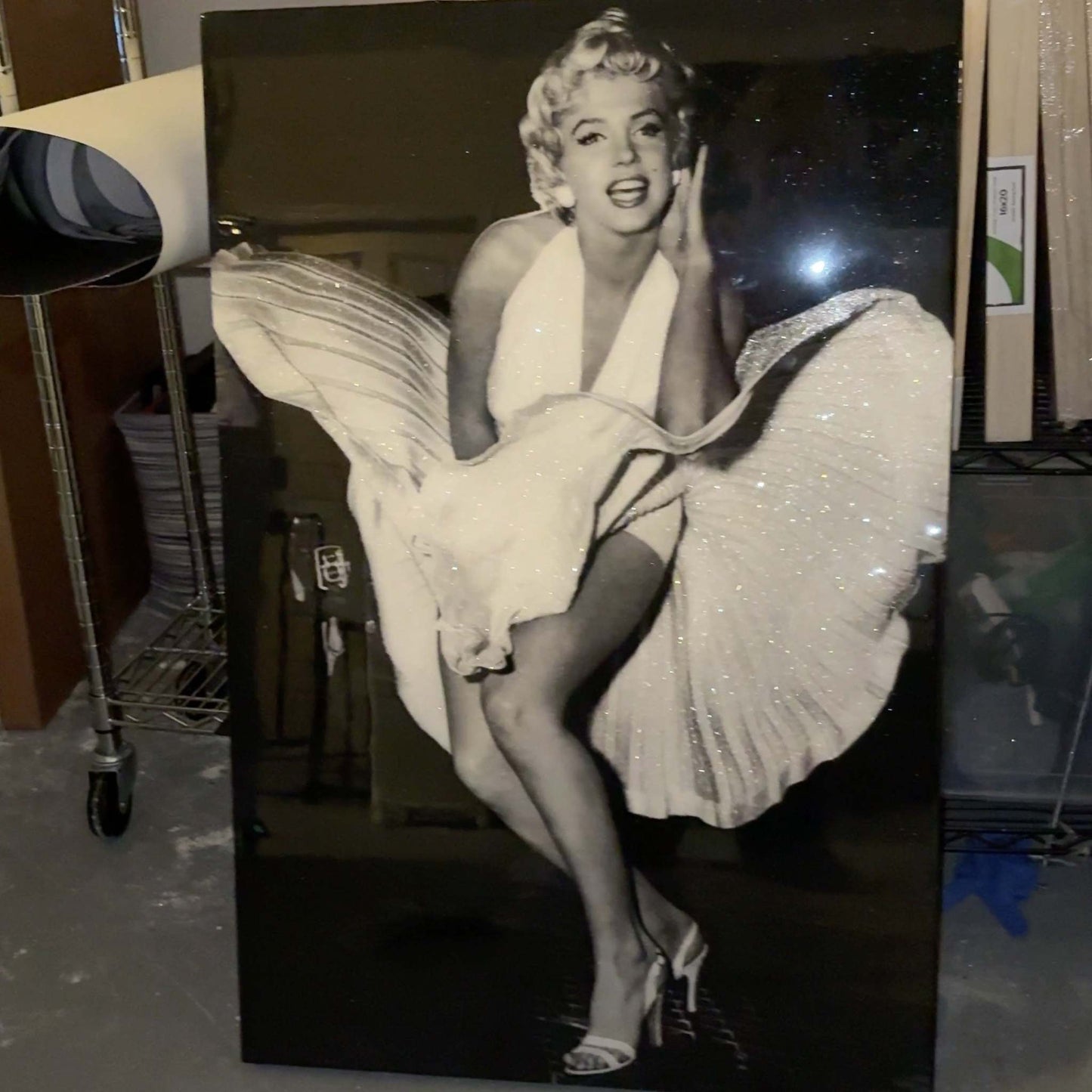 DiamondLuxe Glass & Resin Mounted Print