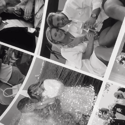 Transform your Journey into a Sparkling Glitter Photo Keepsake Gift
