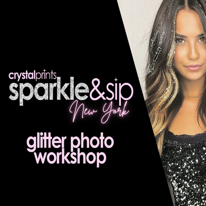 Sparkle & Sip Glitter Workshop New York September 20