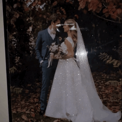 DiamondLuxe Glitter Resin & Glass Mounted Print