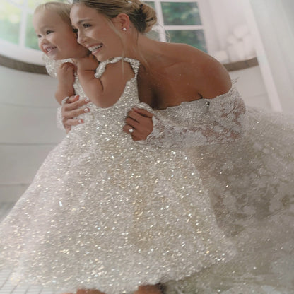Signature Sparkling Glitter Photo Keepsake Print