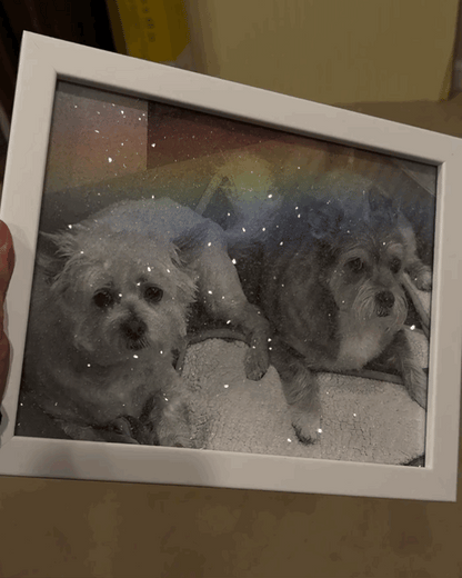 DazzlePrint Ultra Sparkle Fully Encrusted Glitter Photo Art Print