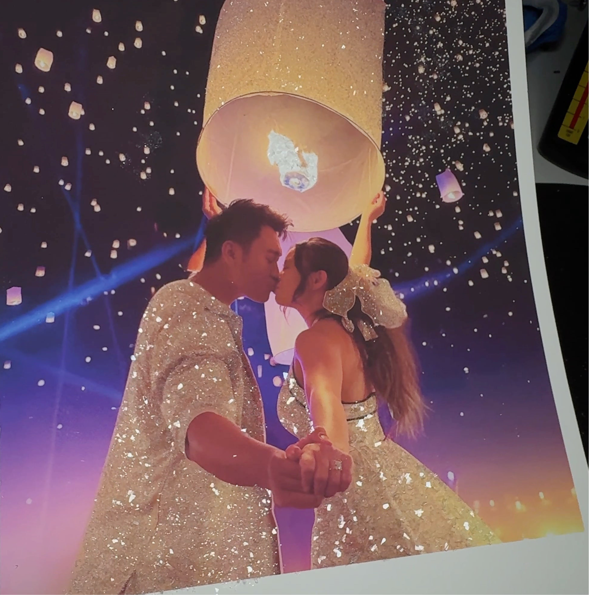 CrystalPrints Signature Sparkly Magical Glitter Photo Art Prints
