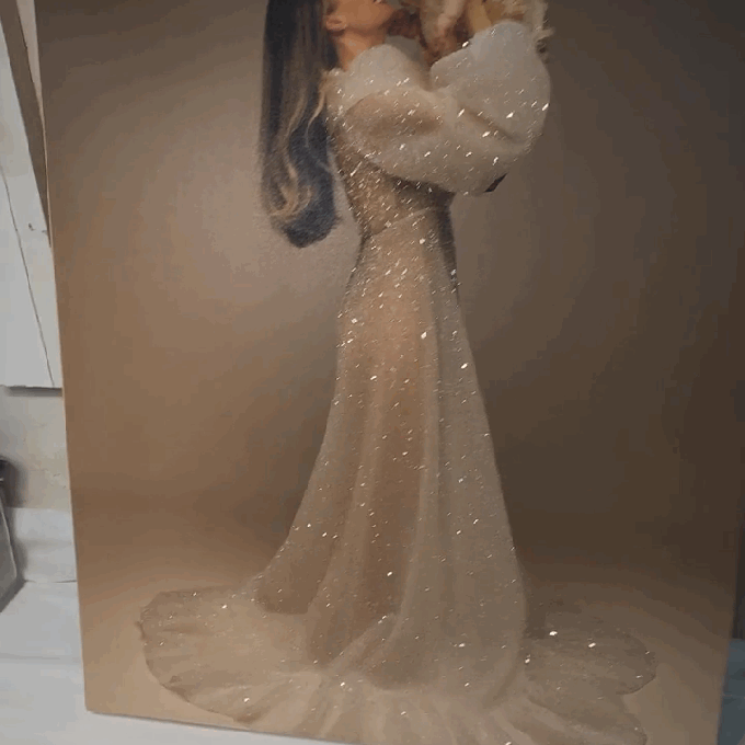 Signature Sparkling Glitter Photo Keepsake