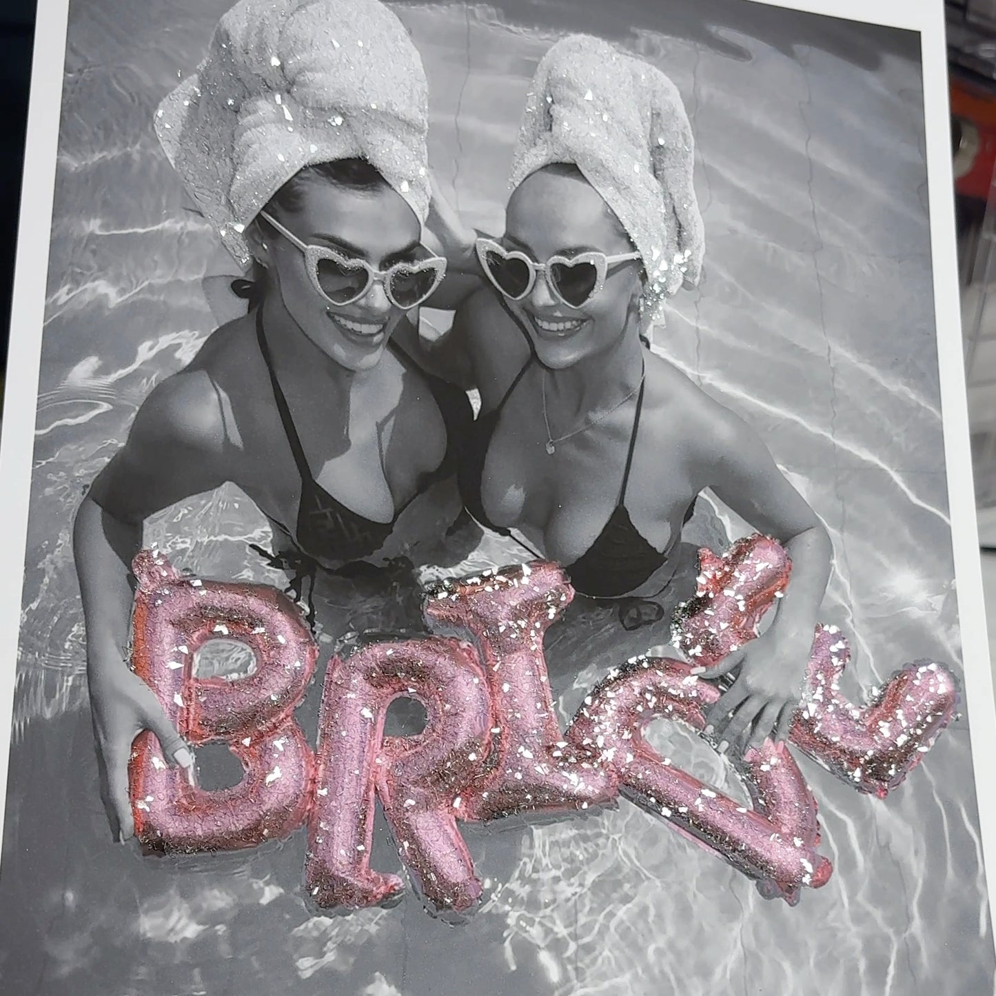 Signature Sparkling Glitter Photo Keepsake