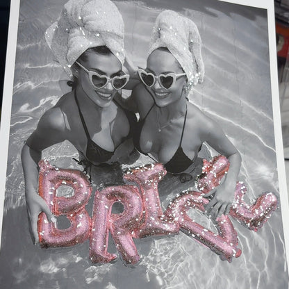 Signature Sparkling Glitter Photo Keepsake