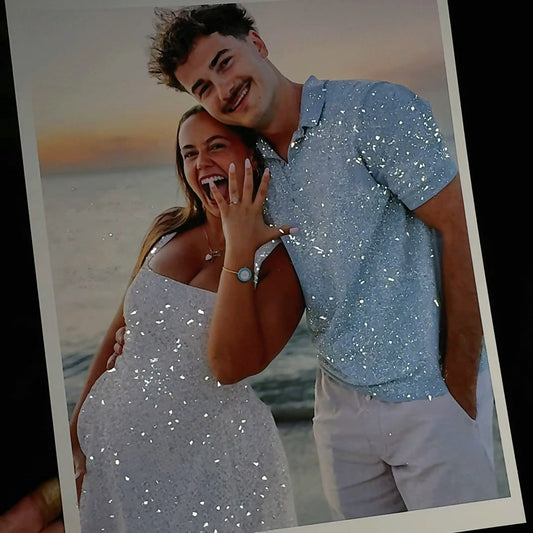 Signature Sparkling Glitter Photo Keepsake