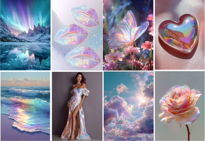 Themed 5x7 Glitter Kit Photo Packs