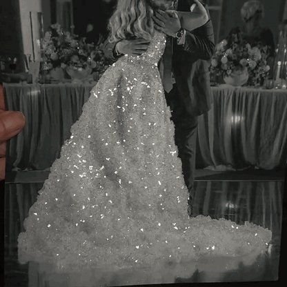 Signature Sparkling Glitter Photo Keepsake