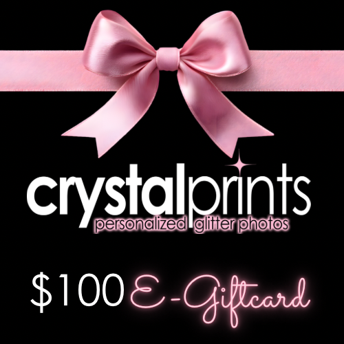 CrystalPrints Elegant Sparkly Magical Glitter Photo Digital GiftCard