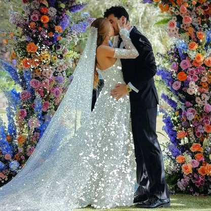Signature Glitter Glass Sparkle Photo Print