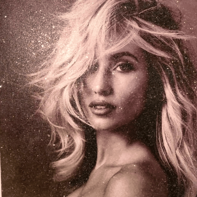 DazzlePrint Ultra Sparkle Fully Encrusted Glitter Photo Art Print