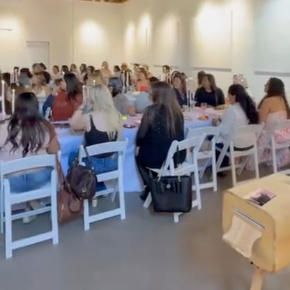 Sparkle & Sip Glitter Workshop Orange County July 12