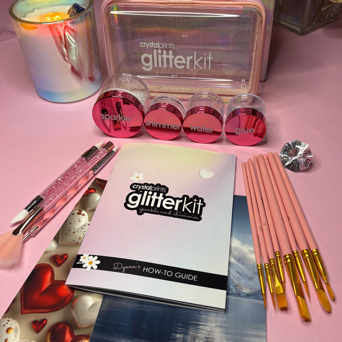 DIY Sparkle/Shimmer Duo Glitter Kit
