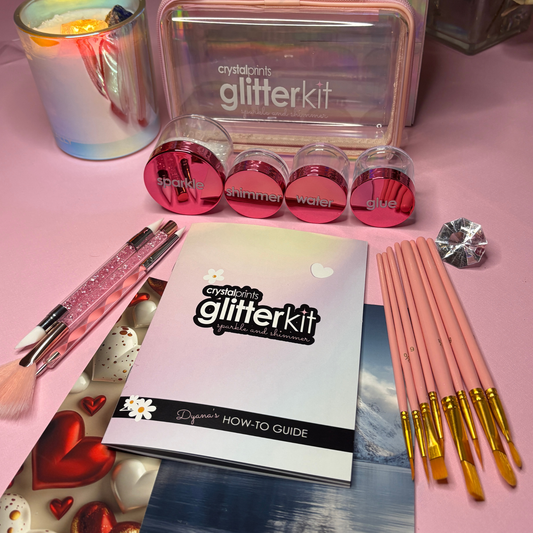 DIY Sparkle/Shimmer Duo Glitter Kit